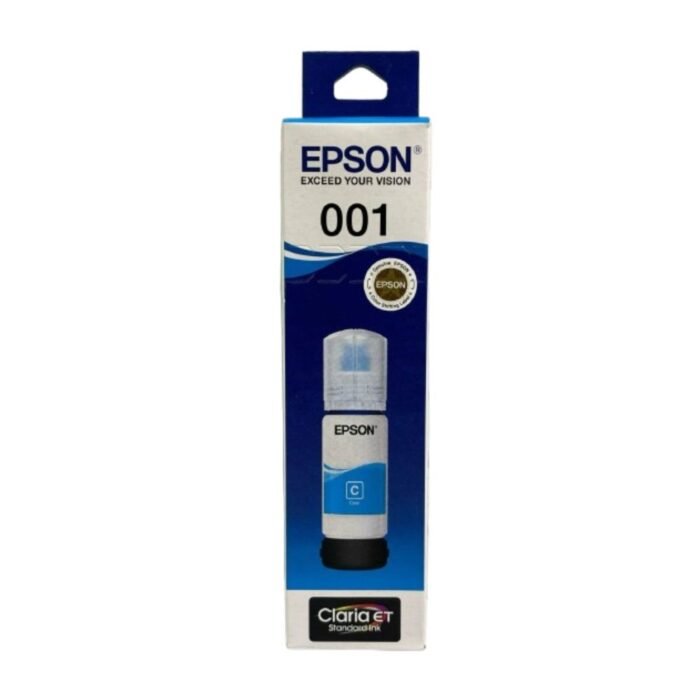 Epson 001 Cyan Ink Bottle Cartridge 70ML - Image 1