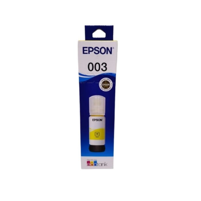 Epson 003 Yellow Ink Bottle Cartridge 65ml - Image 1