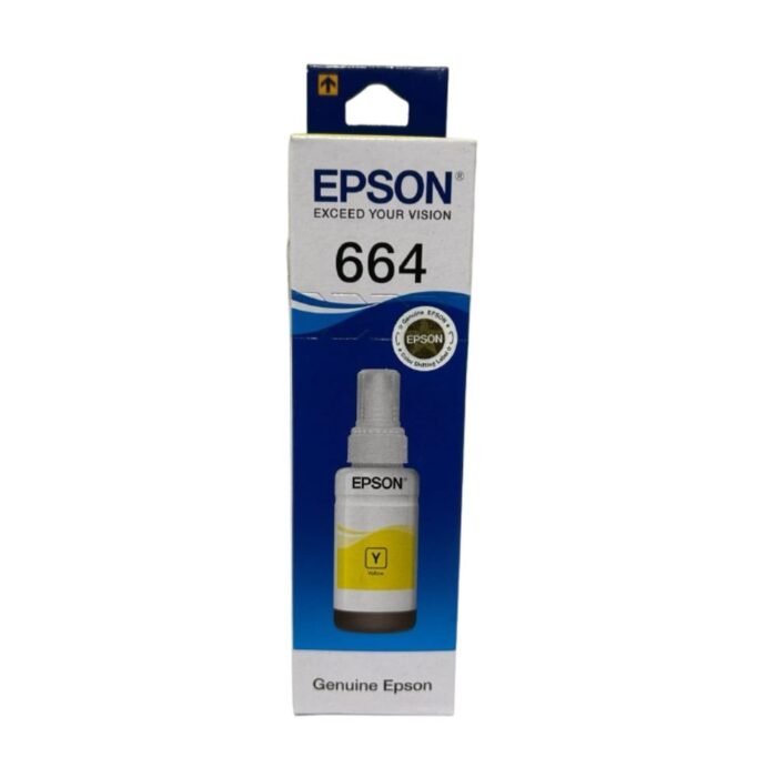 Epson 664 / T6642 Yellow Ink Bottle Cartridge 70ml - Image 1