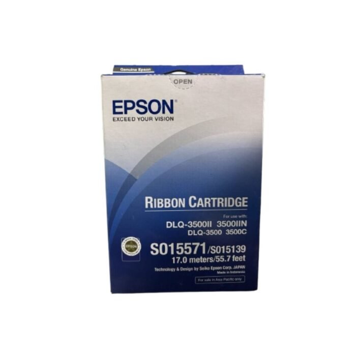 Epson DLQ-3500 Ribbon Cartridge For Epson DLQ-3000 /DLQ-3000+ /DLQ-3500C/ DLQ-3500II/DLQ-3500IIN - Image 1
