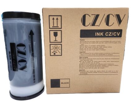 RISO CV/CZ 3230 3130 3030 Duplicator Black Ink Bottle (Pack of 2)