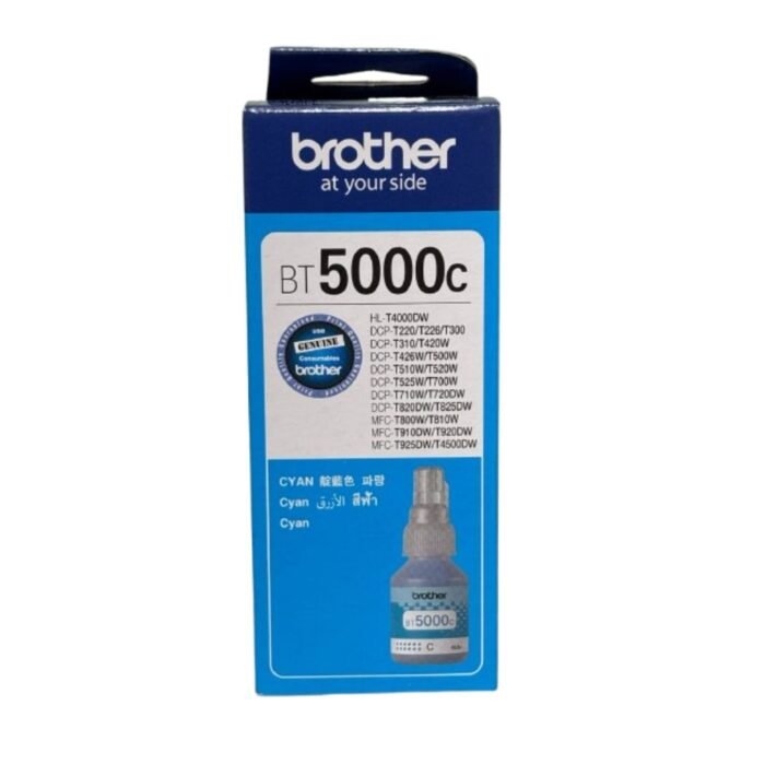 Brother BT5000C Cyan ink Bottle Cartridge - Image 1