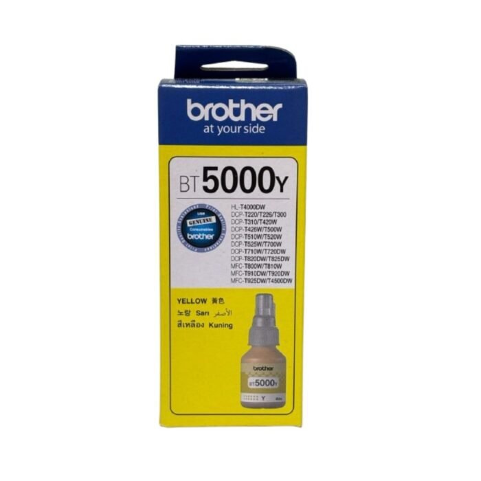 Brother BT5000Y YELLOW ink Bottle Cartridge - Image 1