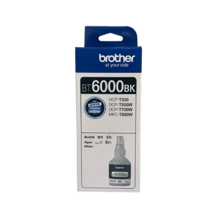 Brother BT6000BK Black Ink Bottle Cartridge 108ml - Image 1