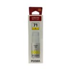 Canon Pixma GI-71 / 71 Yellow Ink Bottle Cartridge (70.0ml)