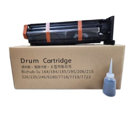 Drum Unit  With Developer For BizHub 164 / 184 / 185 / 195 / 206 / 215 / 226 / 235 / 246 / 6180