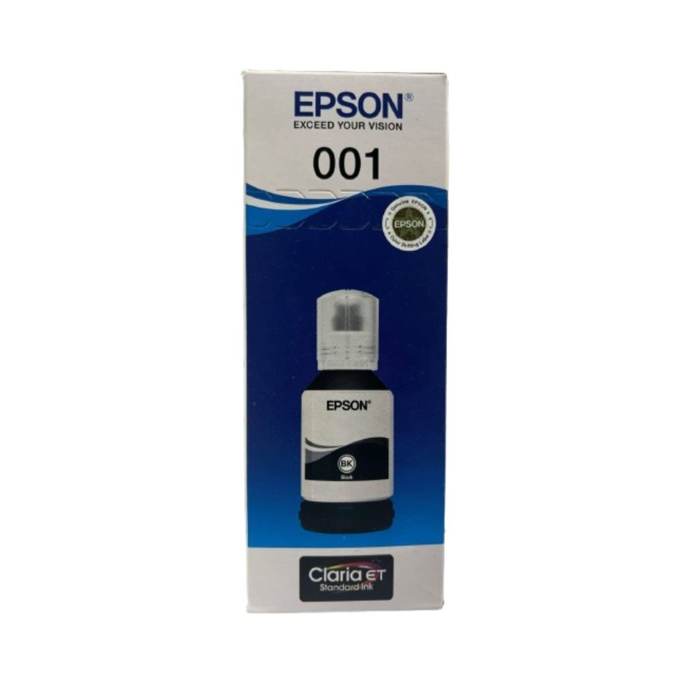 Epson 001 Black Ink Bottle Cartridge 127ML Epson 001 Black Ink Bottle Cartridge 127ML - Image 1