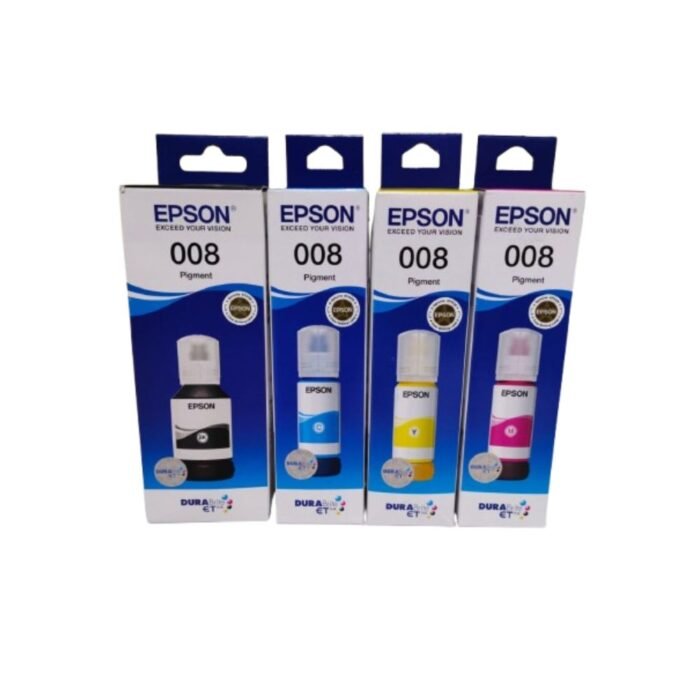 Epson 008 Ink Bottle Cartridge Set of 4 Colour - Image 1