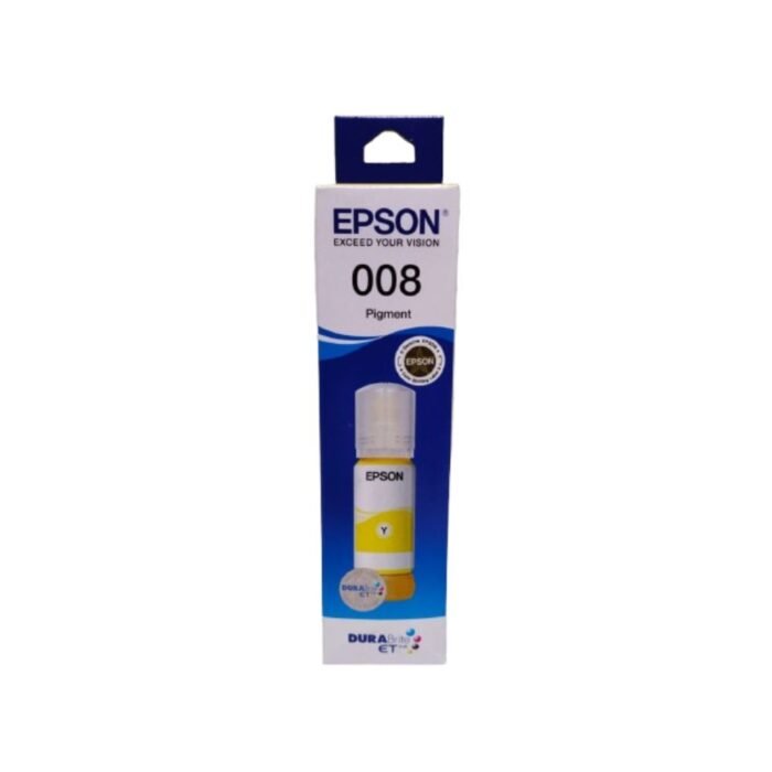 Epson 008 Yellow Ink Bottle Cartridge 70ml - Image 1