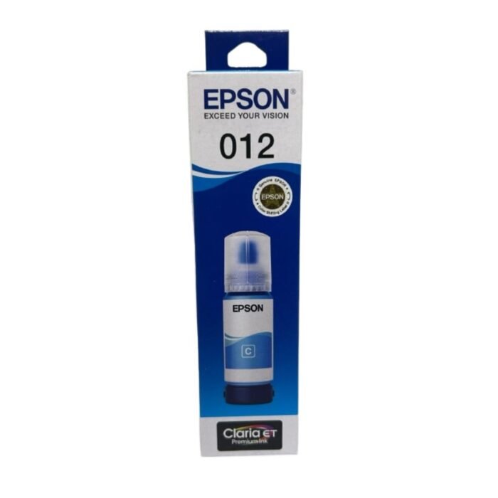 Epson 012 Cyan Ink Bottle Cartridge 70ml - Image 1