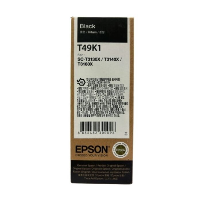 Epson T49K1 Black Ink Bottle Cartridge 140ml - Image 1