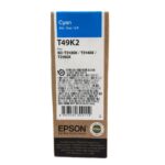 Epson T49K2 Cyan Ink Bottle Cartridge 140ml