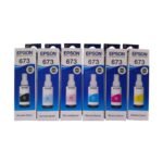 Epson T673 / 673 Ink Bottle Cartridge Set of 6 Colour