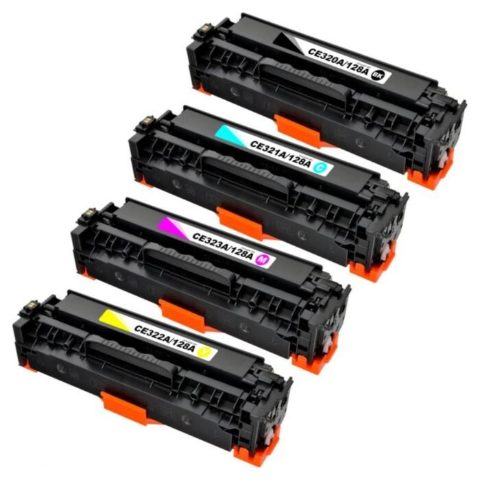 HP 128A / CE320A / CE321A / CE322A / CE323A TONER CARTRIDGE (SET) - Image 1
