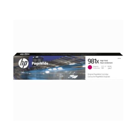 HP 981X High Yield Magenta Original Page Wide Ink Cartridge (L0R10A)