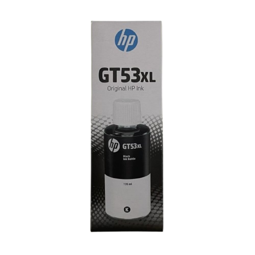 HP GT53XL 1VV21AA BLACK INK BOTTLE CARTRIDGE 135ml HP GT53XL / 1VV21AA BLACK INK BOTTLE CARTRIDGE 135ml - Image 1