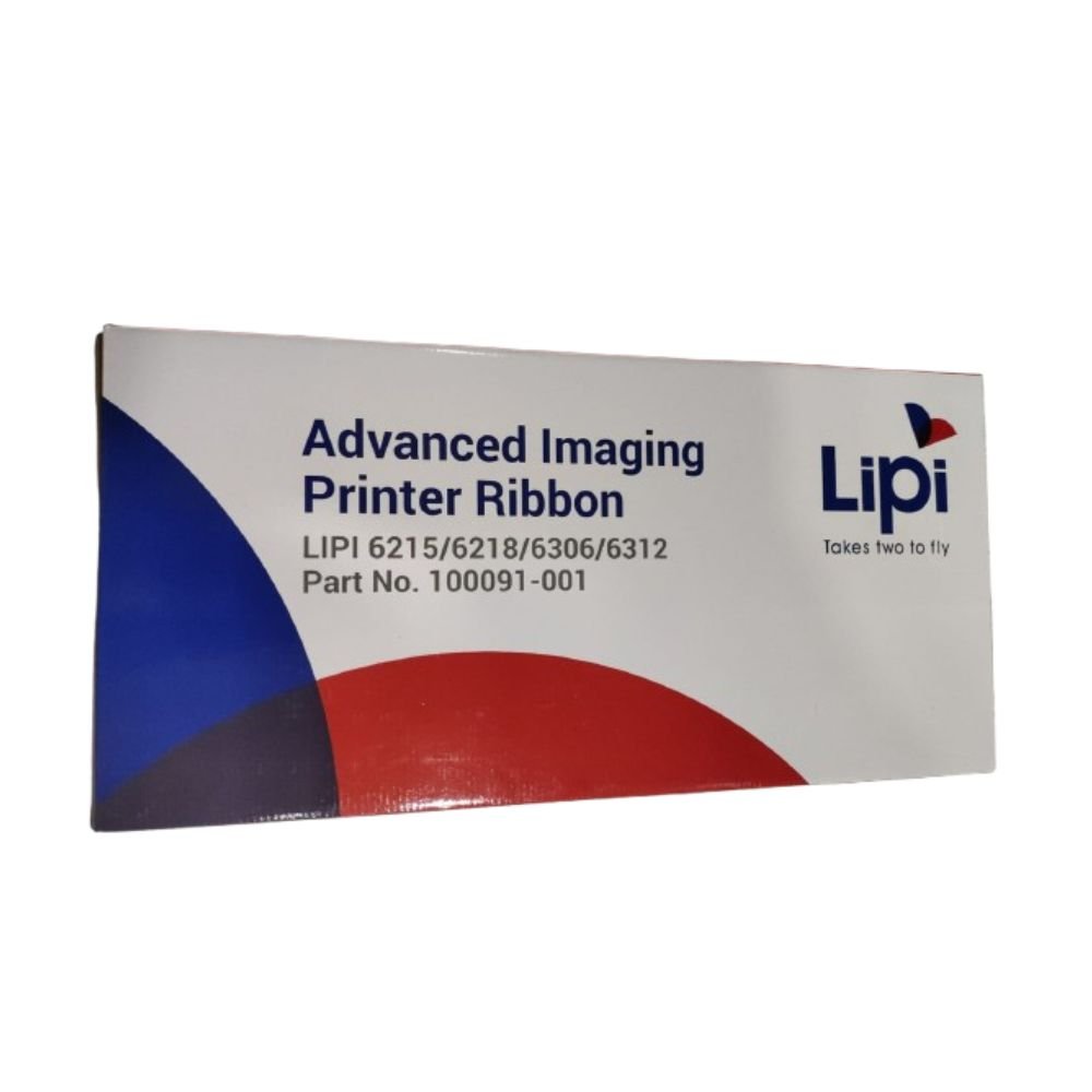 Lipi T6312, 6215, 6218, 6306 Ribbon Cartridge Lipi T6312, 6215, 6218, 6306 Ribbon Cartridge (100091-001) - Image 1