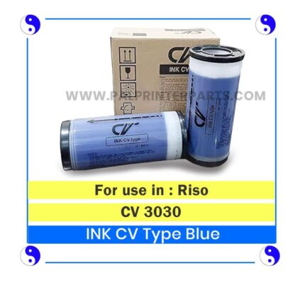 S-7220 Blue Ink For Use ln : Riso Digital Duplicator CV3230 Ink CV Type S-7220