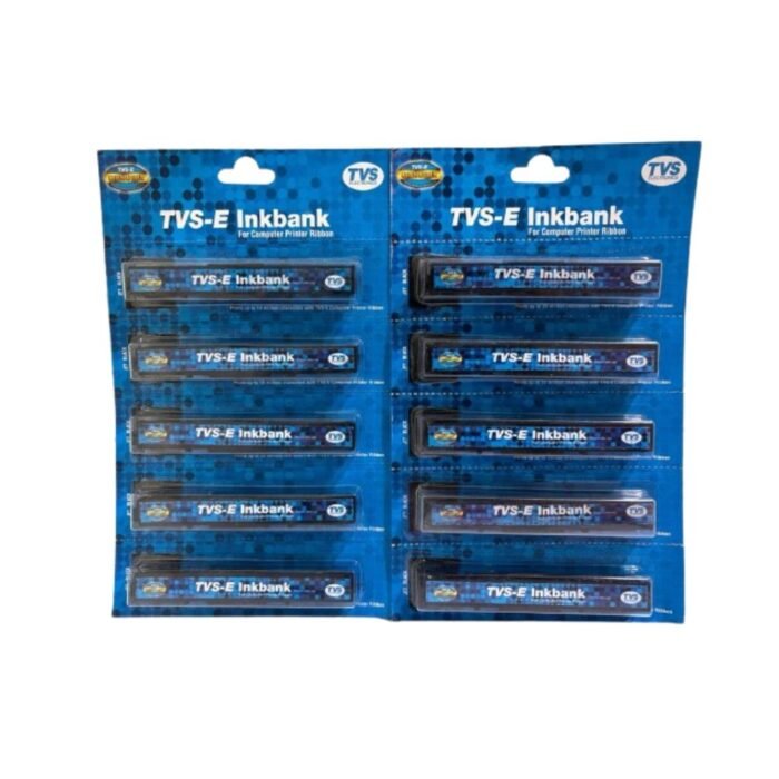 TVS-E ink Bank Printer Ribbon (Pack of 10) - Image 1