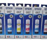 Ink Cartridge Compatible with EPSON 057 (Pack of 6)