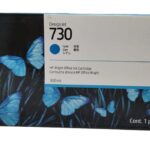 HP 730 300-ml Cyan Ink Cartridge (P2V68A) for DesignJet
