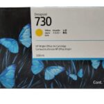 HP 730 300-ml Yellow Ink Cartridge (P2V70A) for DesignJet