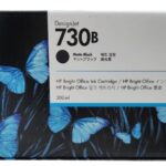 HP 730B 300-ml Matte Black Ink Cartridge (3ED51A) for DesignJet