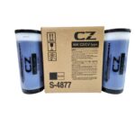lnk Cartridge S-4877 Blue For Use In : Riso Digital Duplicator CZ100 Ink CZ/CV Type S-4877