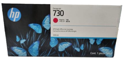 HP 730 300-ml Magenta Ink Cartridge (P2V69A) for DesignJet