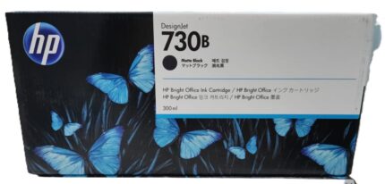 HP 730B 300-ml Matte Black Ink Cartridge (3ED51A) for DesignJet